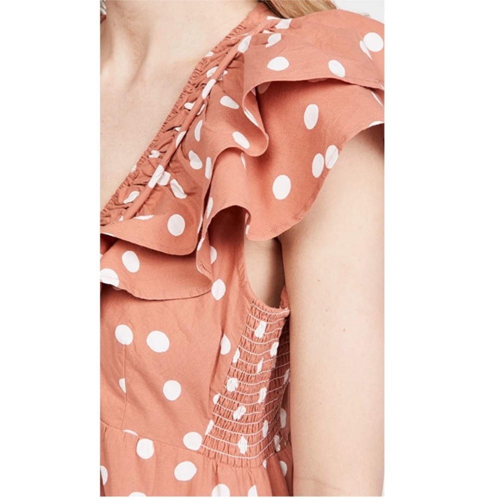 Roller Rabbit  V-Neck, Ruffle Midi dress - Picture 5 of 15